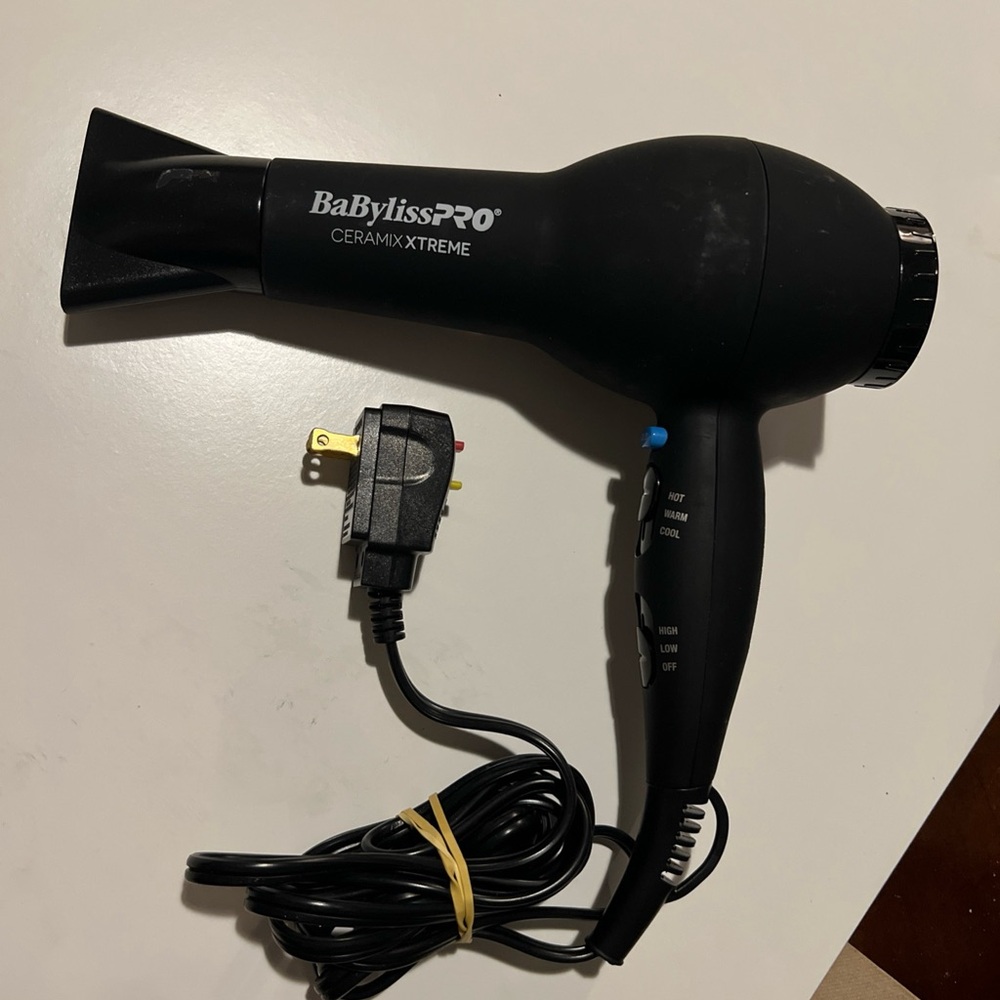 BaByliss PRO Black Hair Dryer